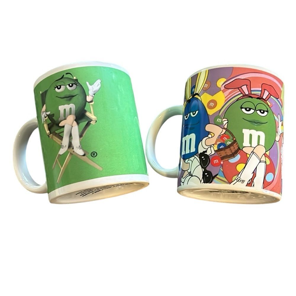 M&M's Character Coffee Mugs Set Of 2